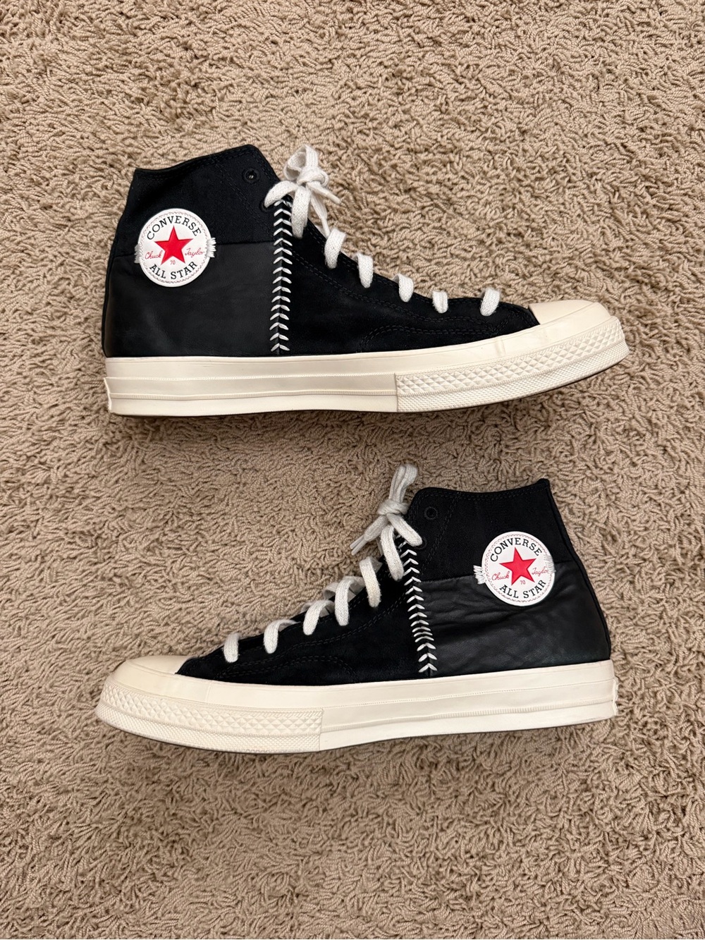 Converse Chuck 70 Soothing Craft Fashion Stitch Sneakers Unisex 11.5 M 13.5 W